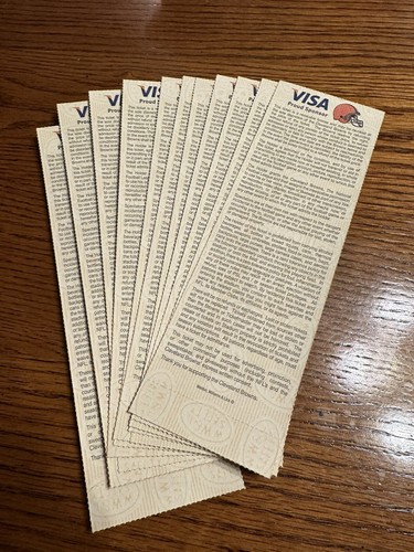 BRADY QUINN (11) Unused tickets 11/06/2008 First NFL Start! BROWNS Notre Dame - Picture 3 of 5