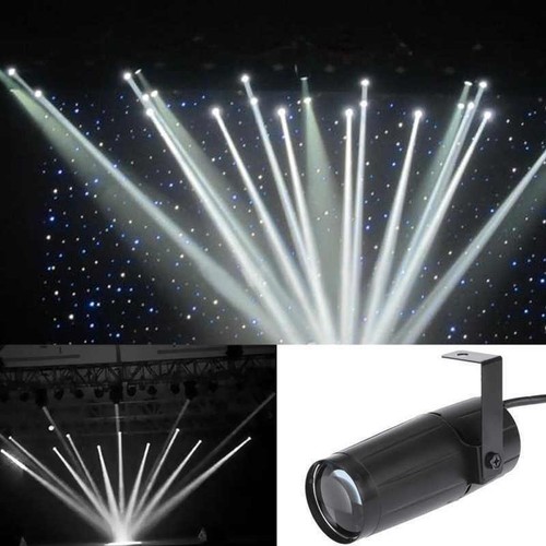 30W Spotlight Beam Pinspot Light LED Stage Lighting White KTV Disco dj Lights US - 第 5/18 張圖片