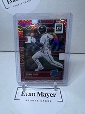 2022 Donruss Optic Drew Ellis RED PHOTON Prizm RC SP Diamondbacks Rated Rookie!