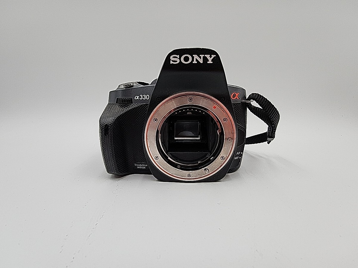 Sony Alpha A330 10.2MP Digital SLR Camera - Body Only No Lens