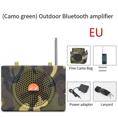 Outdoor Hunting Long-Range Camouflage Amplifier Bluetooth Amplifier Headset Teac