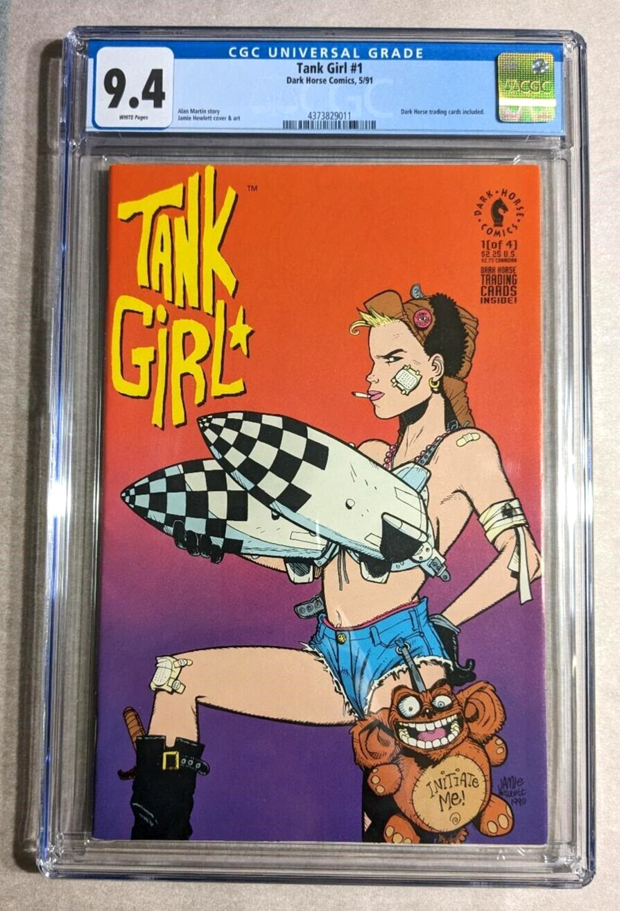 Tank Girl #1 (Dark Horse 1991) 1st Appearance Tank Girl CGC 9.4