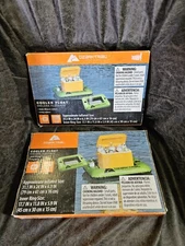 Air Float Cooler Holds 10-18 Quart Coolers Two Cup Holders Ozark Trail