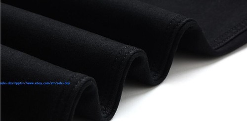 New Men's Black Fashion Stretch Jeans Thick Pants Elastic Trousers Size 28-42 AU - Picture 15 of 15