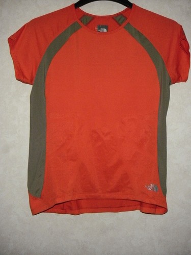 The North Face Vapor Wick Top Damen Large orange Kurzarm Rundhalsausschnitt sportlich