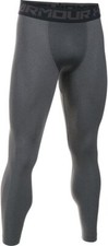 Under Armour HeatGear Mens Compression Tights Grey XL  Base Layer Leggings New