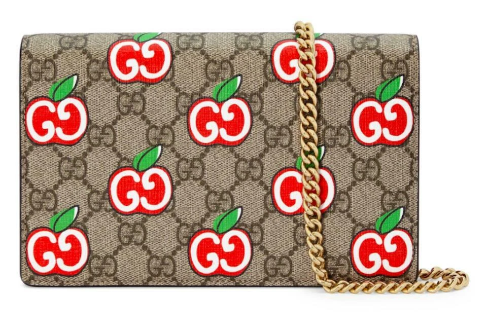 SAC BANDOULIÈRE PORTE MONNAIE PORTE MONNAIE GUCCI APPLE SUPREME NEUF DANS SA BOÎTE AUTHENTIQUE !