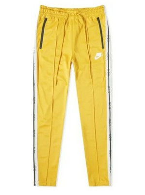 Nike NSW Tracksuit Bottoms Yellow Athletic Pants Striped AR1613 752 Men's Size L 192498173332 | eBay