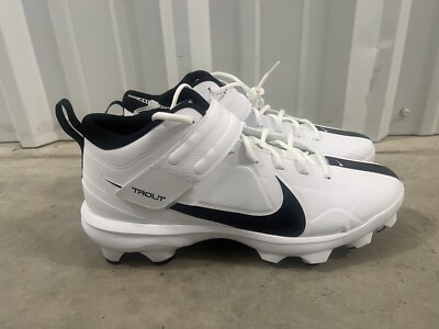 日本未発売 Nike Force Trout 7 Pro MCS ホワイト 27 Nike Force Trout 7 Pro MCS Mens Sz 12.5 White Black Baseball