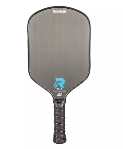 Ronbus R1.16 Raw Toray T700 Carbon Fiber Pickleball Paddel B 16 mm Polypropylen
