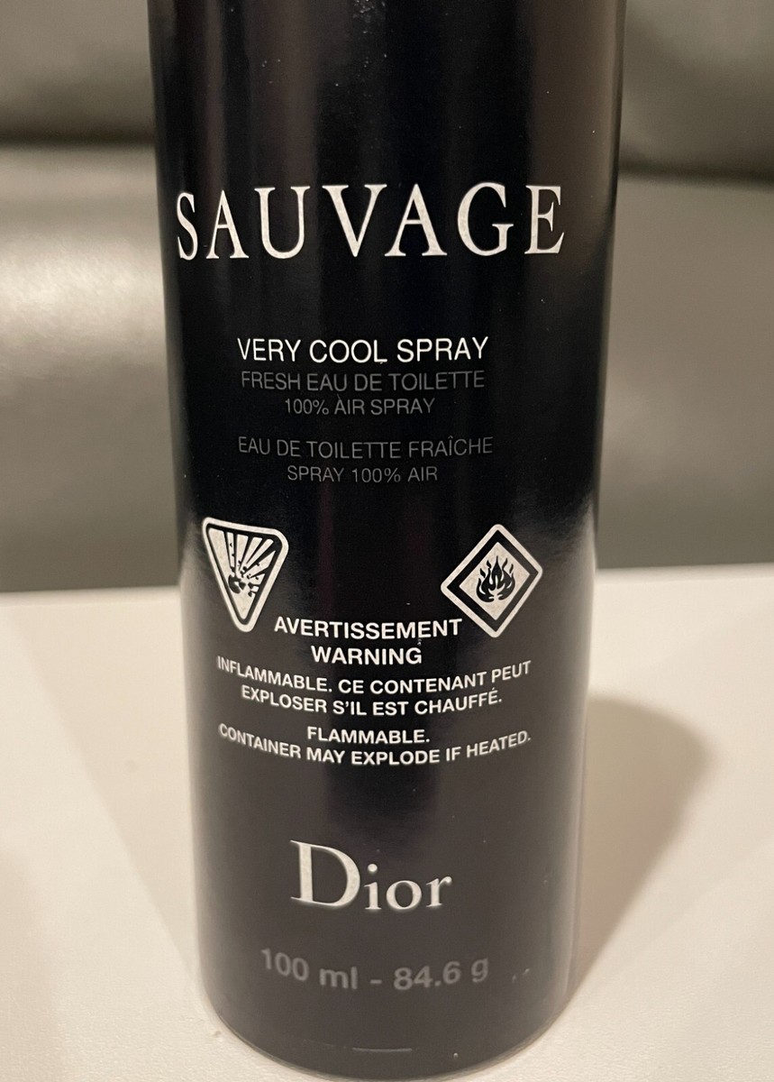 DIOR Sauvage VERY COOL SPRAY EDT 3.4oz 100mL DISCONTINUED
