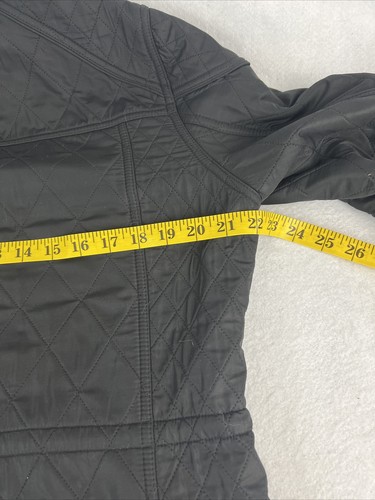 Women’s Barbour International Jacket Black Size UK 14 / US 10 W/ Hood - Picture 7 of 12