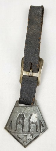 Rare Antique Vintage Bulldog Watch Fob Coca Cola Soda Advertising Mack Trucks - Picture 3 of 8