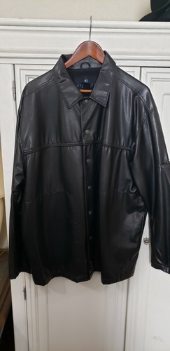 Reaction Kenneth Cole Leather Jacket 