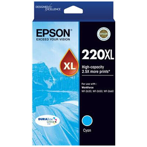 Genuine Original Epson 220XL High Yield / Value Pack Cartridge - Picture 4 of 6