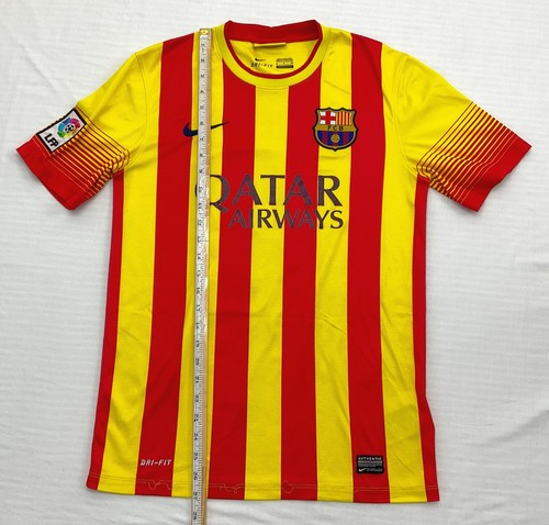 Nike FC Barcelona 2013 2014 FABREGAS #4 Away Football Shirt Soccer Jersey Size S - Picture 5 of 24