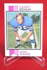Harry Schuh TOPPS Football Card 1973 #273 NFL EX-NM