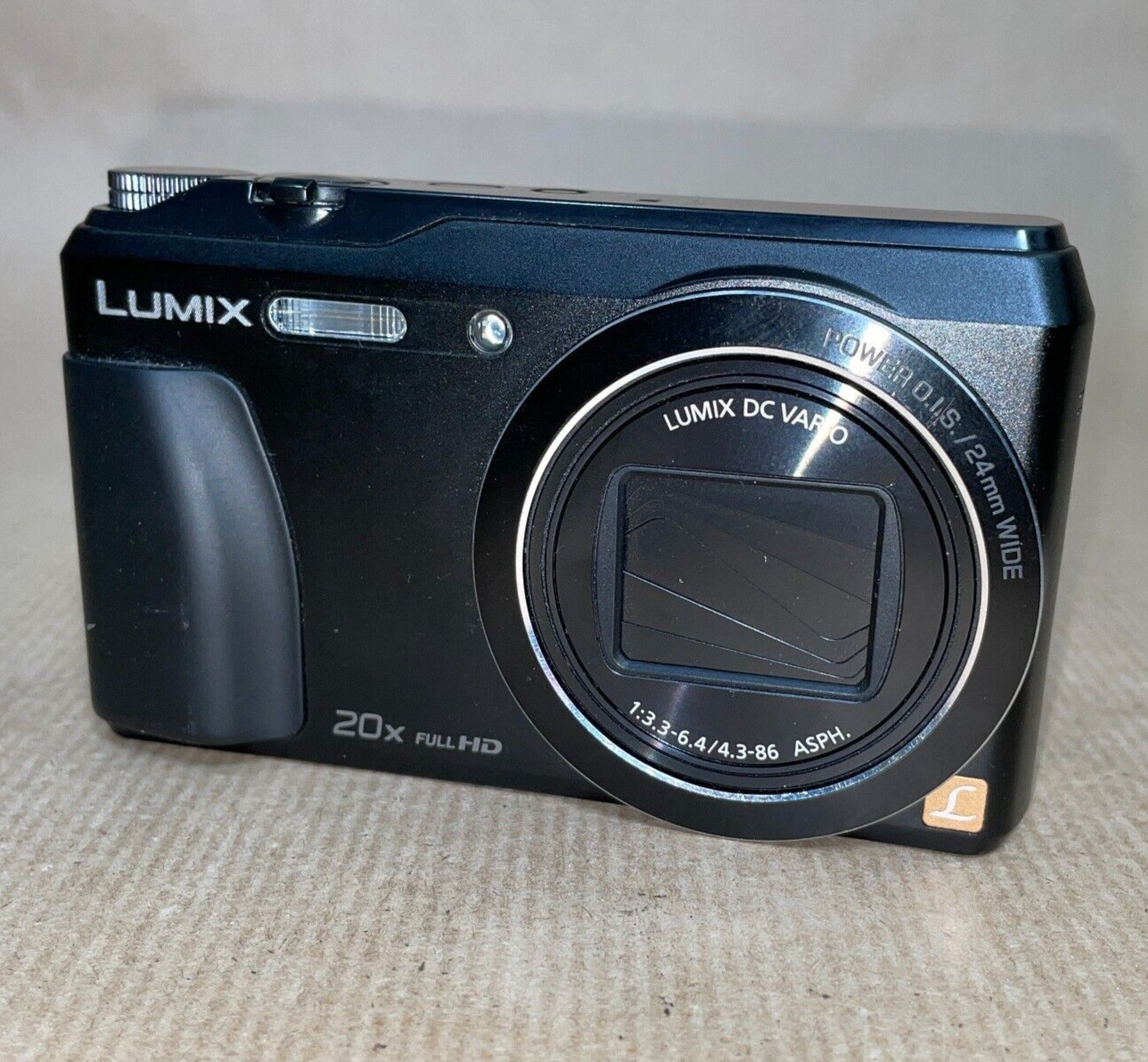 Panasonic Lumix DMC-TZ56 - Digitalkamera Schwarz - 16 MP - Schöner Zustand