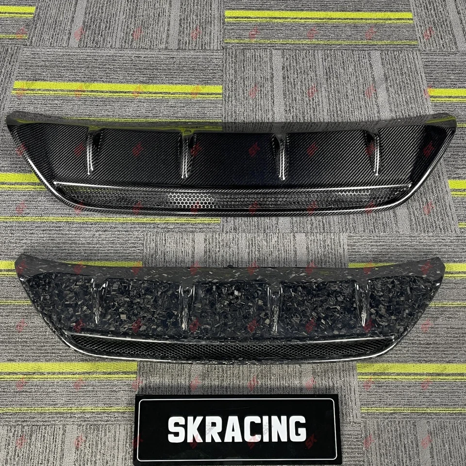 Real Carbon Fiber Rear Diffuser Bumper Lip Body Kit For Alfa Romeo Stelvio 17-21 - Image 4 of 4