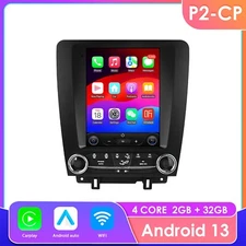 2+32GB For 2010-2014 Ford Mustang 9.7'' Android 13 Car Stereo Radio GPS Carplay