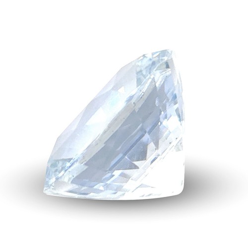 White Sapphire Gemstone Natural White Sapphire Certified 7.54 carats - Picture 5 of 5