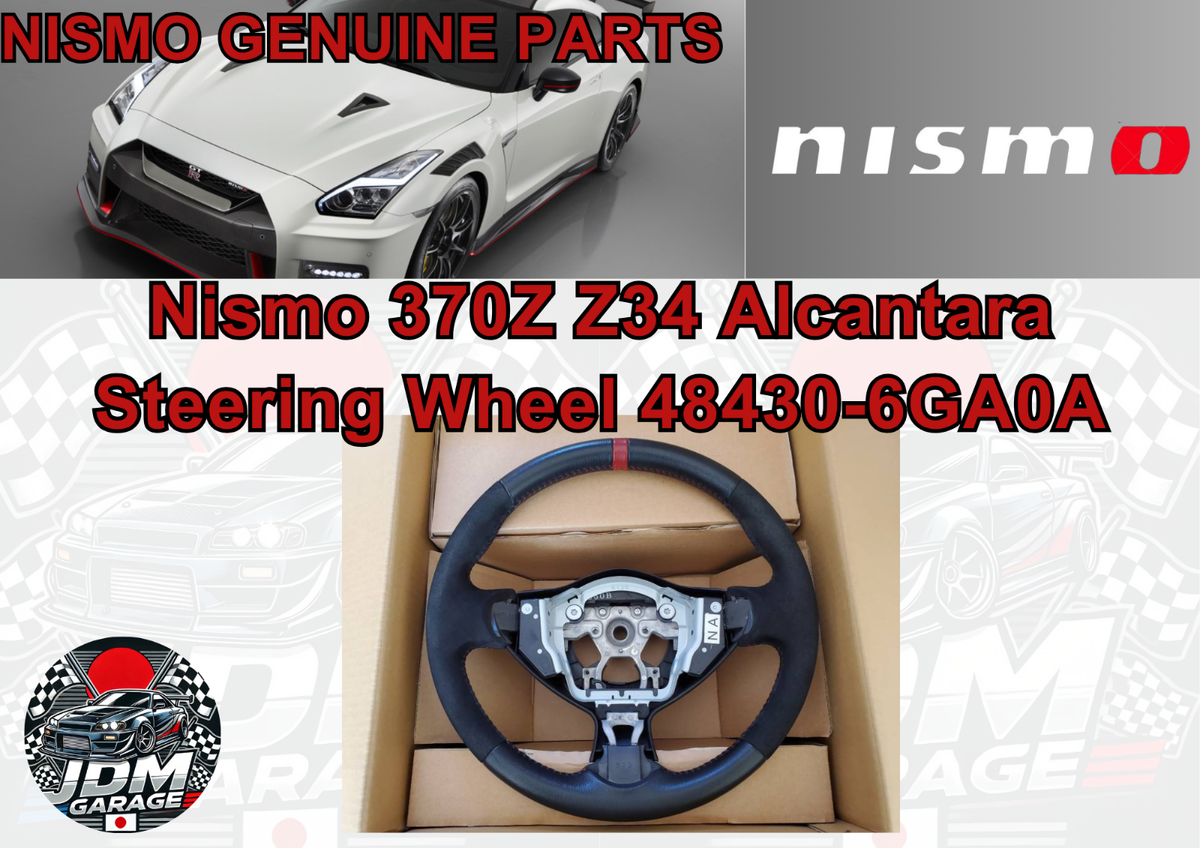 ＮＡ  Nissan Genuine Nismo 370Z Z34 Alcantara Steering Wheel 48430-6GA0A