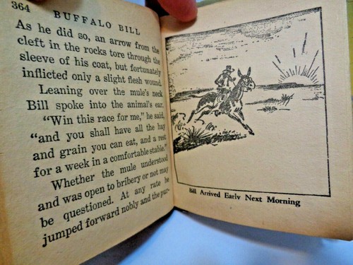 1934 Story of Buffalo Bill & the Pony Express Frontier Big Little Book - Picture 12 of 12