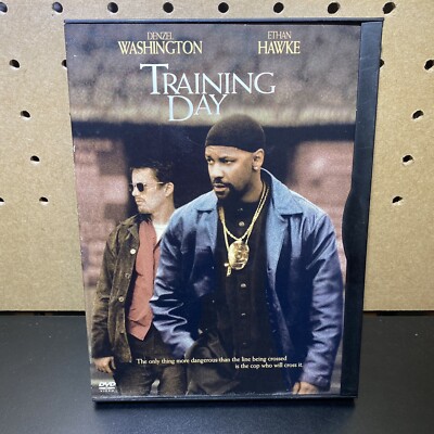 TRAINING DAY SNAPCASE PACKAGING MOVIE DVD DENZEL WASHINGTON ETHAN HAWK FREE SHIP