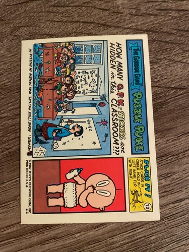 1987 Garbage Pail Kids Series 11 U Pick Excellent Condition - Picture 36 of 122