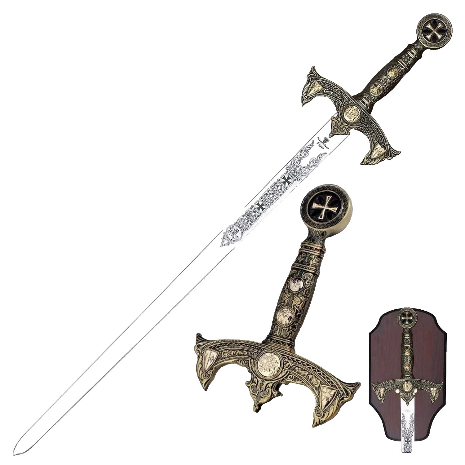 棕色收藏欧洲、地中海 longswords