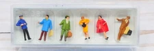 Preiser Mini-Figures 14029, At the Railroad Station Platform Gate, HO Scale