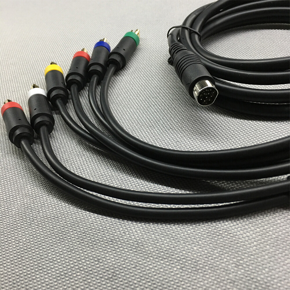 Console de câble composante RGBS / RGB pour accessoires de console  Sega Saturn