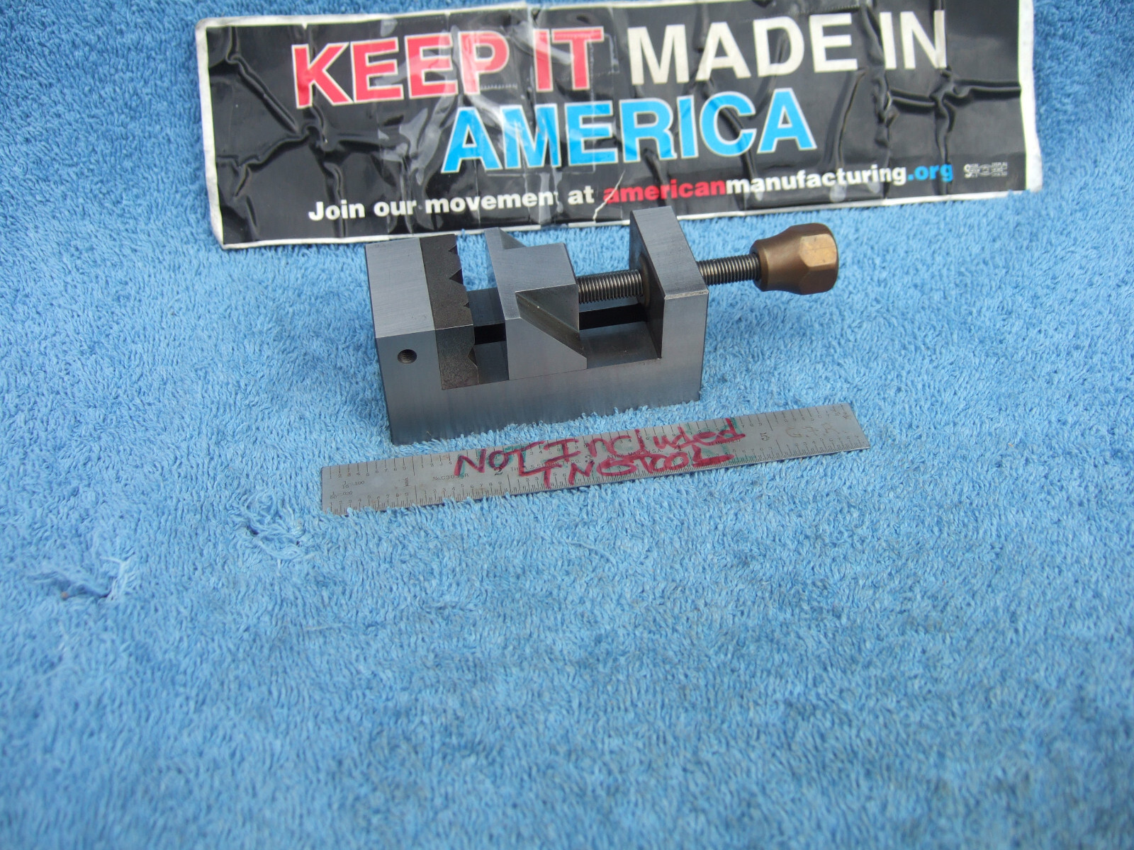 GRIND VISE 3.59 INCH AMERICAN TOOLMAKER MACHINIST DIE-MAKER GRIND INSPECTION