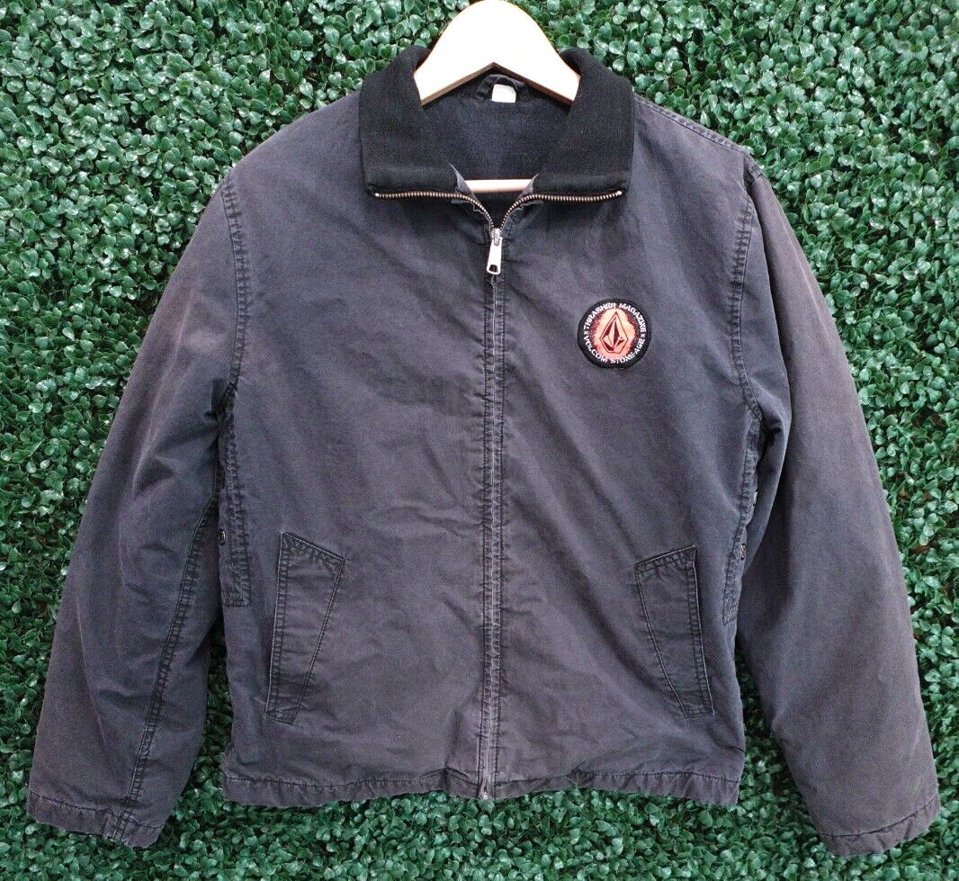 ジャケット・アウター Old skate 90s THRASHER work jacket Supreme Thrasher Worker jacket Medium Grey | eBay