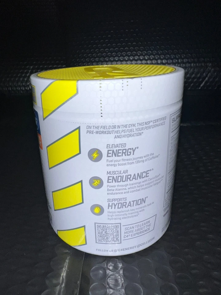 Pack de 5 Polvos Pre Entrenamiento Cellucor C4 Sport, Energía, Sandía 30 Porciones Foto 3 de 4