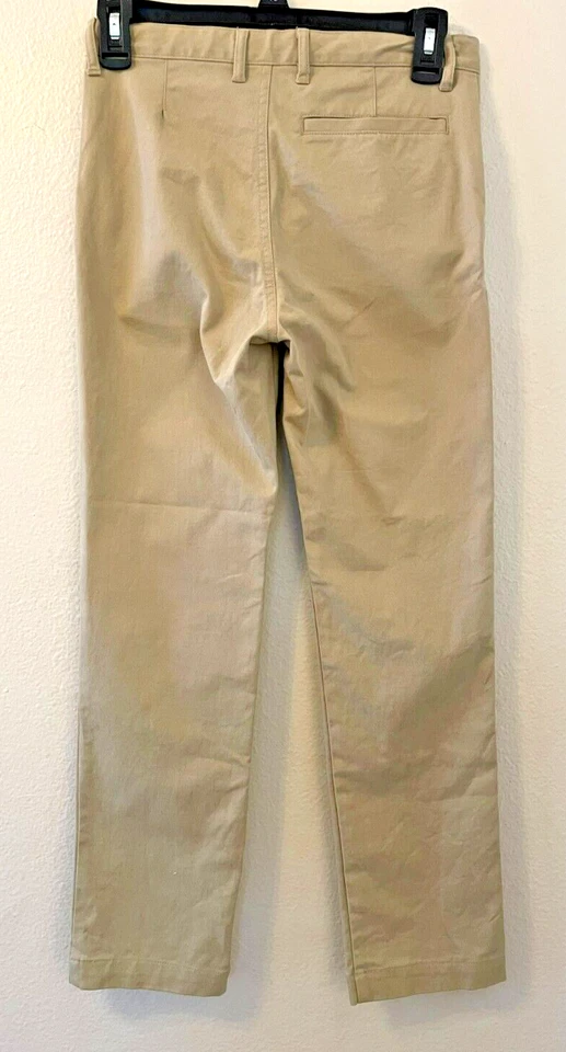 Pantalones Unisex OLD NAVY Juveniles Talla 12 Ajustados Beige Flexible Integrado Excelente+ Leer Foto 2 de 4