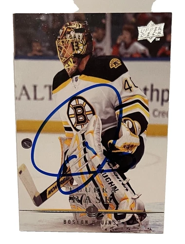 Tuukka Rask Original Sports Autographed Items