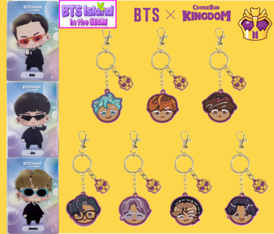 BTS Island in the SEOM Coupon Reward Card + Cookie Run Kingdom
