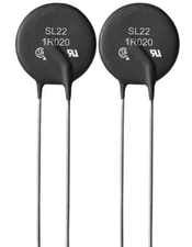 Ametherm SL22 1R020 (Pack of 2) NTC THERMISTOR,ICL 1 OHM 20% 20A 22MM