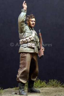 MW22 ALPINE MINIATURES 35108 WW2 US INFANTRY #1  1/35 FIGURE