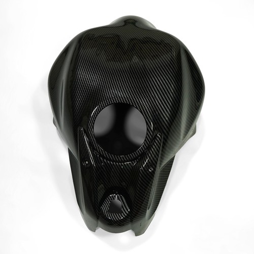 Fuel Gas Tank Cover Fairing For Kawasaki Ninja 650 2017-2023 Carbon Fiber Look - Picture 4 of 11