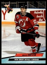 1992-93 Ultra ! Bruce Driver New Jersey Devils #336