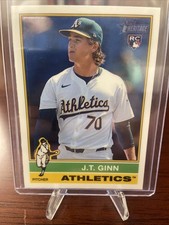 2025 Topps Heritage - JT Ginn #290 Chrome (RC)