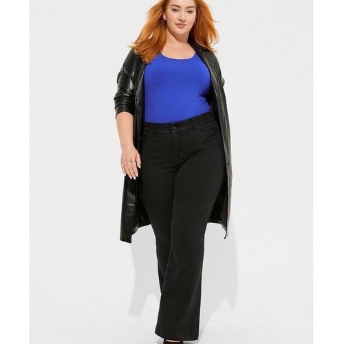 Traje corporal Torrid azul real esculpido doble cuchara talla grande para mujer 1X - Imagen 3 de 11
