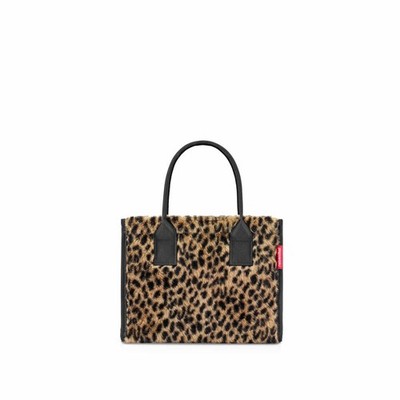 reisenthel daily shopper XS Crossbody-Shopper Handtasche Tasche leo fake fur 4 L