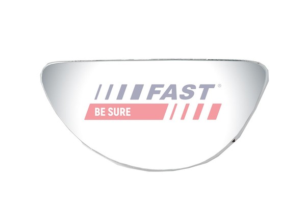Fast Spiegelglas Weitwinkelspiegel FT88601 FüR Ford Transit Konvex Bus EME ENE-image