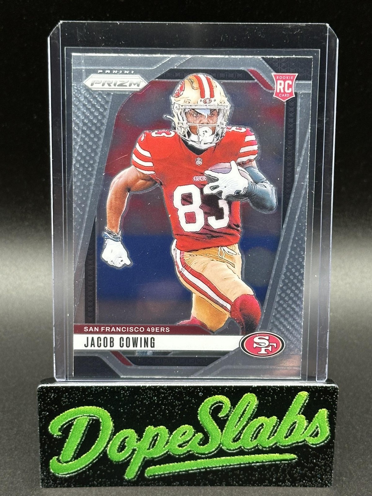 2024 Panini Prizm #335 Jacob Cowing San Francisco 49ers Rookie