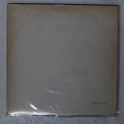 BEATLES WHITE ALBUM APPLE AP8570 Japan VINYL 2LP