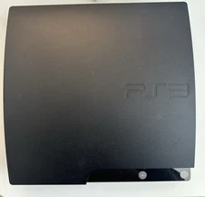 Sony PlayStation 3 Slim 120GB Black  with Controller - TESTED