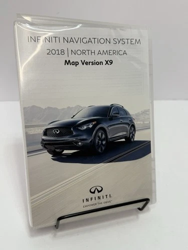 Infiniti Navigation System: 2018 North America Map Version X9 5-DISC DVD OEM